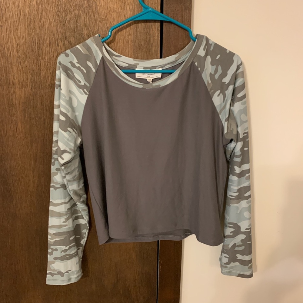 🤍Camo crop top🤍